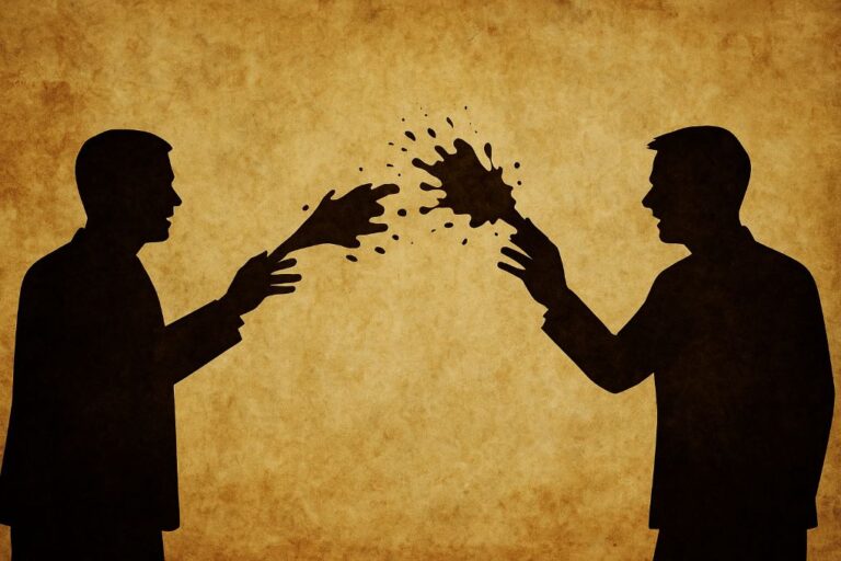 polityka - arena do walki na błoto